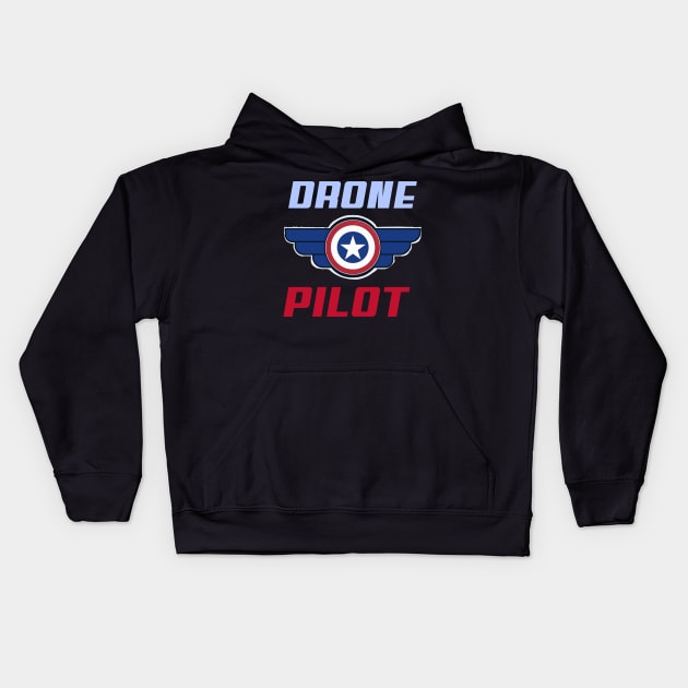 I'm a pilot - Aviation Drone pilot. Kids Hoodie by Storeology